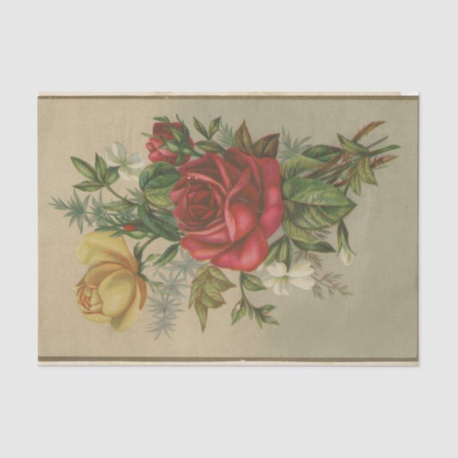 Scrap Ephemera Design Series #32 Seidenpapier (Vorderseite)