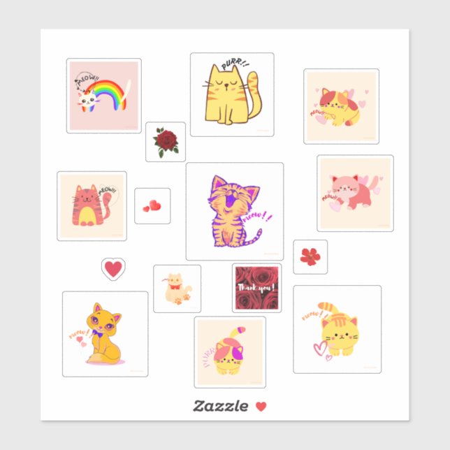 Scrapbook-Aufkleber Aufkleber (Blatt)