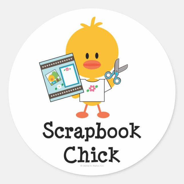 Scrapbook Chick Stickers (Vorderseite)