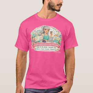 Scrapbook Expo Basic-Shirt 2026 Unisex Schwarz T-Shirt