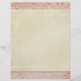 Scrapbook Pages Vintag French Regency Lace Flyer