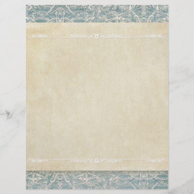 Scrapbook Pages Vintag French Regency Lace Flyer (Vorne)