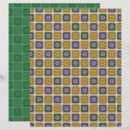 Scrapbook Paper von Daisy Granny Squares