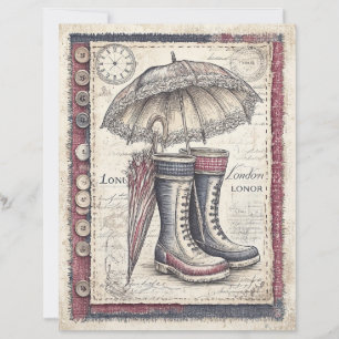 Scrapbook Paper von London & Lace Decoupage
