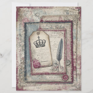 Scrapbook Paper von London & Lace Decoupage