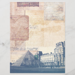 Scrapbook Paper von Vintage Travel Journal