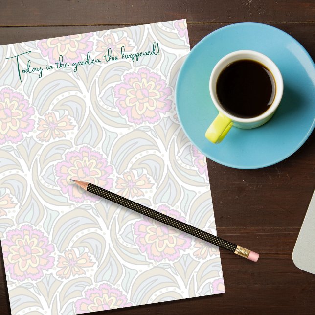 Scrapbook-Papier Florale Kunst Hintergrund Briefbogen (Von Creator hochgeladen)