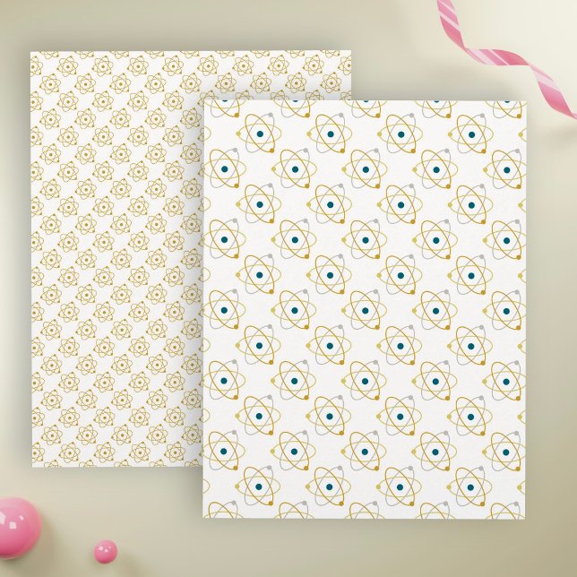 Scrapbook-Papier für die gelbe Atomphysik und Chem (Von Creator hochgeladen)