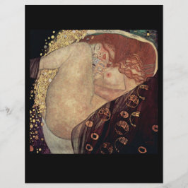 SCRAPBOOK PAPIER : GUSTAV KLIMT : DANAE