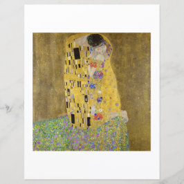 SCRAPBOOK PAPIER : GUSTAV KLIMT : THE KISS