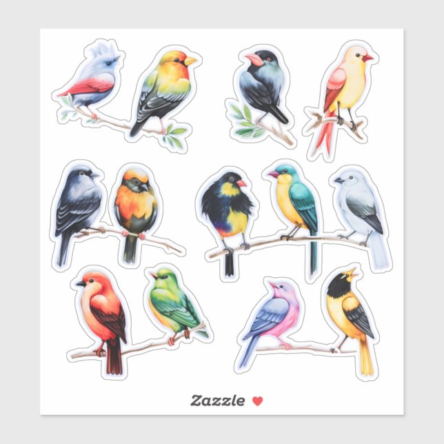 Scrapbook-Stationierung für Wasserfarben Aufkleber (Blatt)