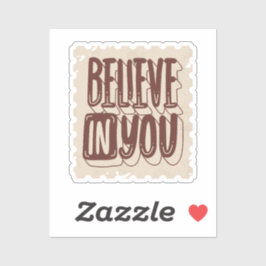Scrapbook Style Motivation Quote Stickers Aufkleber
