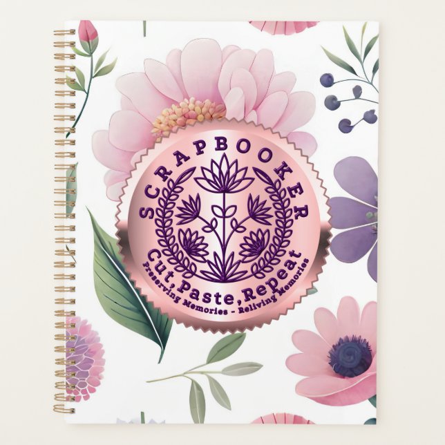 Scrapbookers - Ausschneiden, Einfügen und Wiederho Planer (Vorderseite)