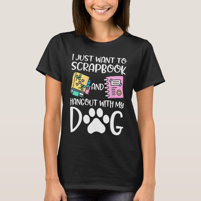 Scrapbooking für Scrapbooker-Liebe Scrapbooking Sc T-Shirt (Vorderseite)