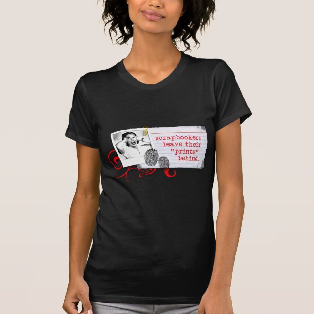 Scrapbooking Geschenke von den Limonen T-Shirt (Vorderseite)