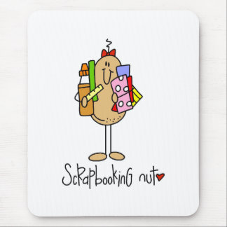 Scrapbooking Nuss Mousepad