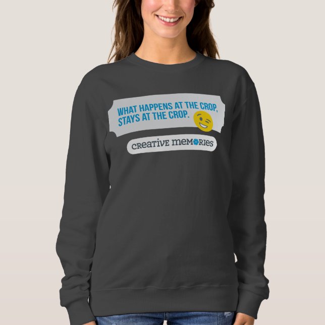 Scrapbooking Sweatshirt (Vorderseite)