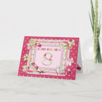 Scrapbooking zum 8. Geburtstag