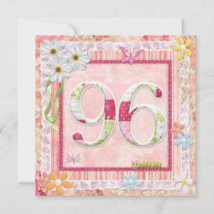 Scrapbooking zum 97. Geburtstag Einladung