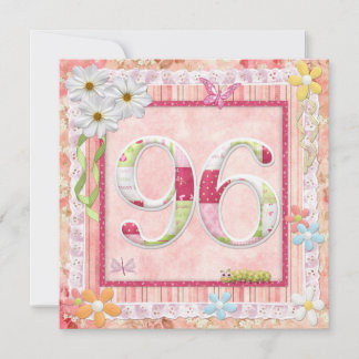 Scrapbooking zum 97. Geburtstag Einladung