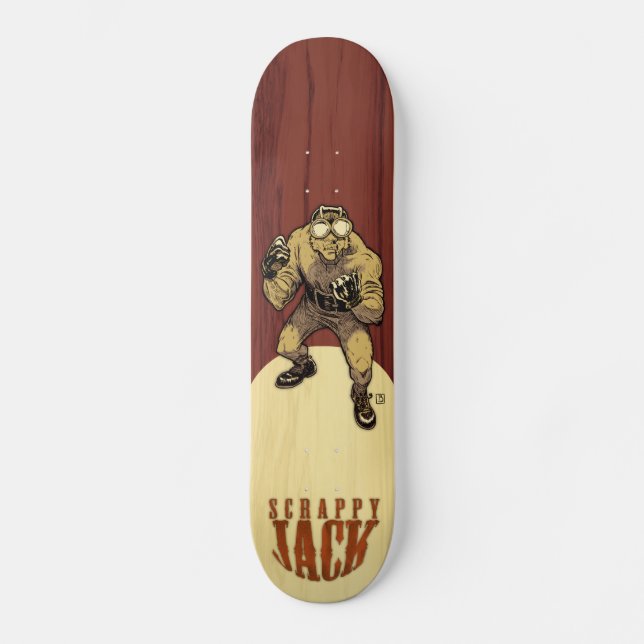 Scrappy Jack Skateboard (Vorderseite)