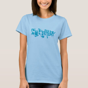 Scrappy (Taucherblaue Grafik / Schrift) T-Shirt