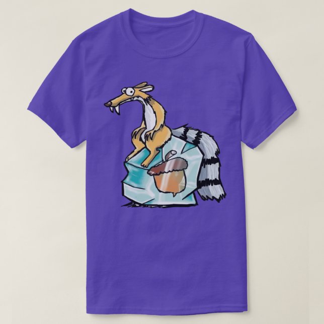 Scrat Eiszeit T-Shirt (Design vorne)