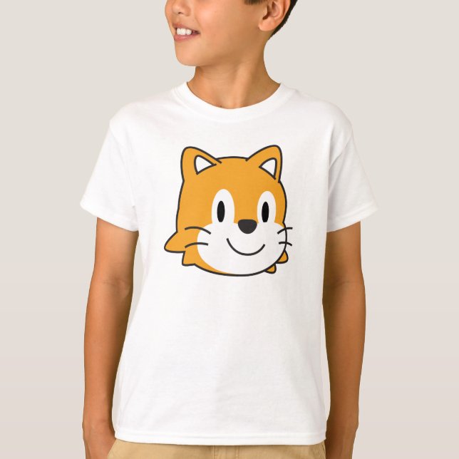 ScratchJr Shirt (Kinder) (Vorderseite)