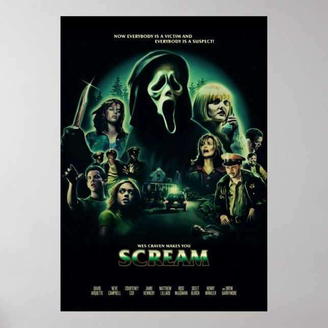Scream 1996 poster (Vorne)