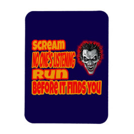Scream & Run Magnet
