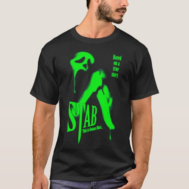 Scream Stab Movie Classic T - Shirt (Vorderseite)