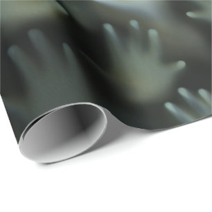 Screamer Spuk verlorene Soule Gothic Hands Gesicht Geschenkpapier