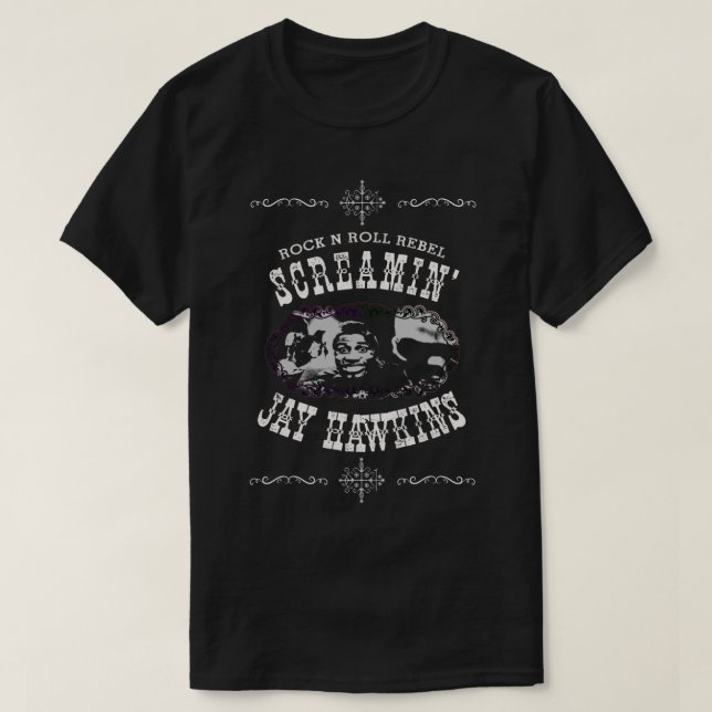 Screamin&x27; Jay Hawkins Rock'n'Roll Rebel Essent T-Shirt (Design vorne)