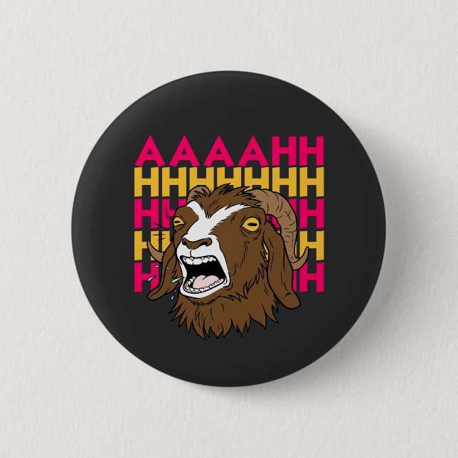 Screaming Prepotente | Dungeon Crawler Carl Button (Vorderseite)