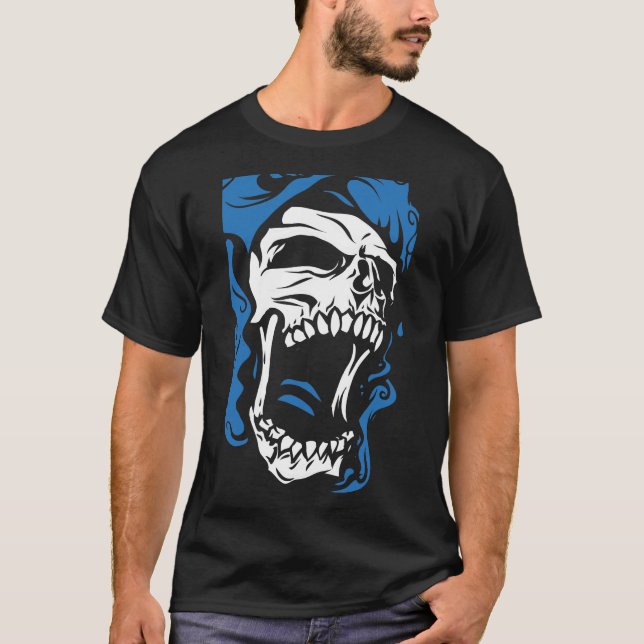 screaming skull T-Shirt (Vorderseite)