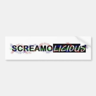Screamolicious Autoaufkleber