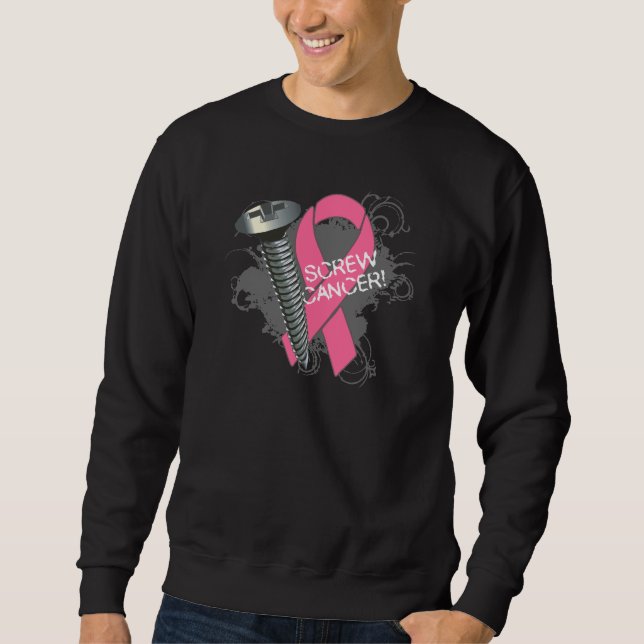 ScreenCancer - Brustkrebs Sweatshirt (Vorderseite)