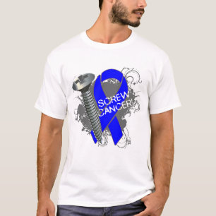 ScreenCancer - Grunge Colon Cancer T-Shirt
