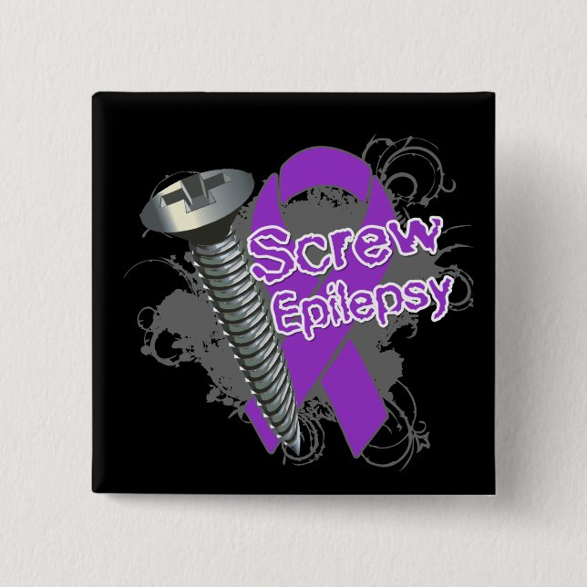 Screenepilepsie Button (Vorderseite)