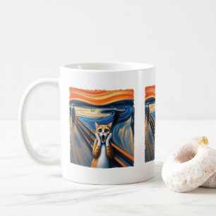 Screening Cat Art Parody Cat Lovers & Pet Eigentüm Kaffeetasse