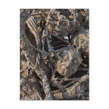 Screening Heads Macabre Sequin Art, White Temple