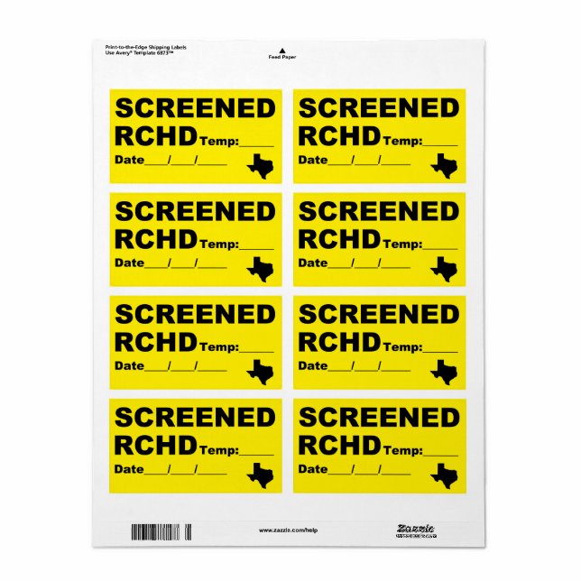 Screening RCHD (Vorne)