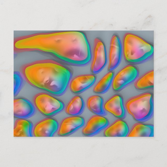 Screening-Steine Postkarte (Vorderseite)