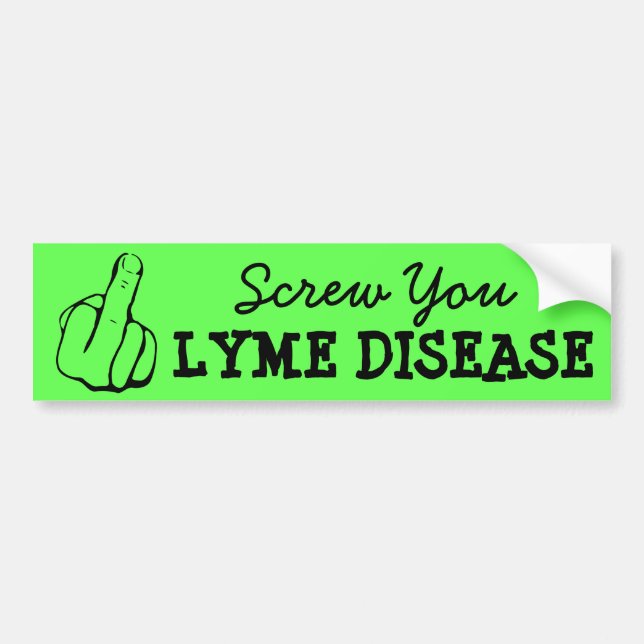 Screening You Lyme Disease Awareness Autoaufkleber (Vorne)