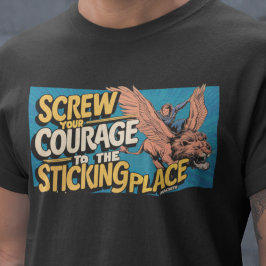 Screening Your Courage - Macbeth Comic T - Shirt