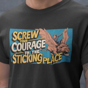 Screening Your Courage - Macbeth Comic T - Shirt