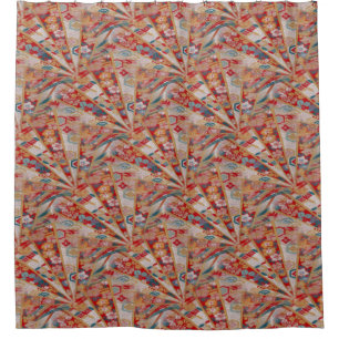 Screens Orientalisches Gewebe Duschvorhang