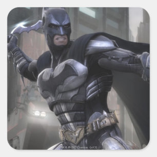 Screenshot: Batman Quadratischer Aufkleber