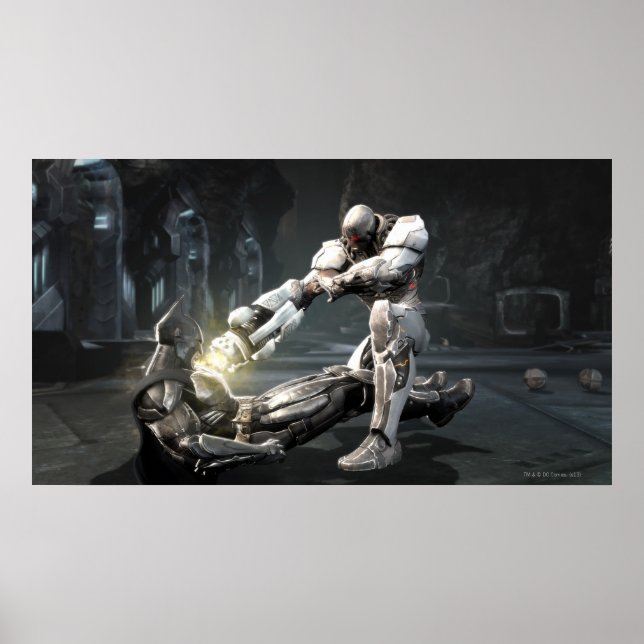 Screenshot: Batman vs Cyborg Poster (Vorne)