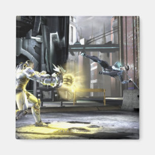 Screenshot: Cyborg gegen Nightwing 2 Magnet